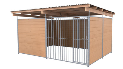 SAUERLAND Hundezwinger 3 x 4 m mit Dach