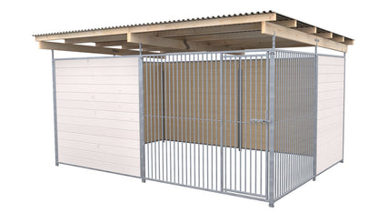 SAUERLAND Hundezwinger 3 x 4 m mit Dach