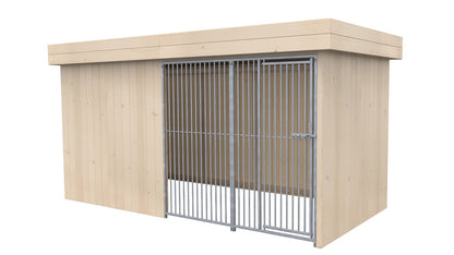 Villa Massivholz-Hundezwinger 2 x 4 m | SAUERLAND