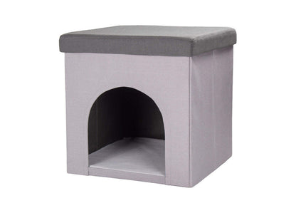 Hundehöhle / Katzenhöhle und Hocker, 50x50x50cm