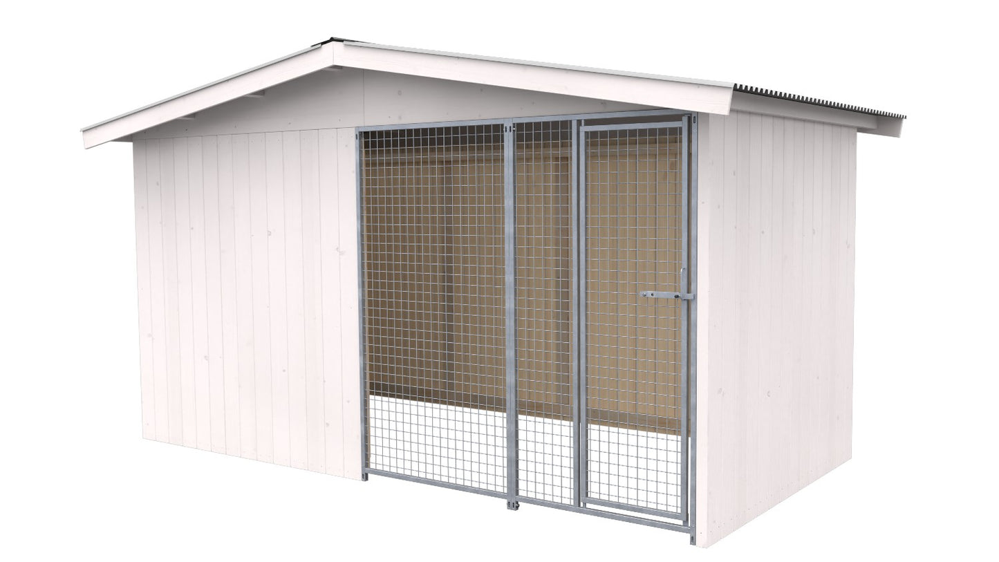 Villa Massivholz-Hundezwinger 2 x 4 m | SAUERLAND