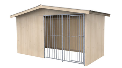 Villa Massivholz-Hundezwinger 2 x 4 m | SAUERLAND