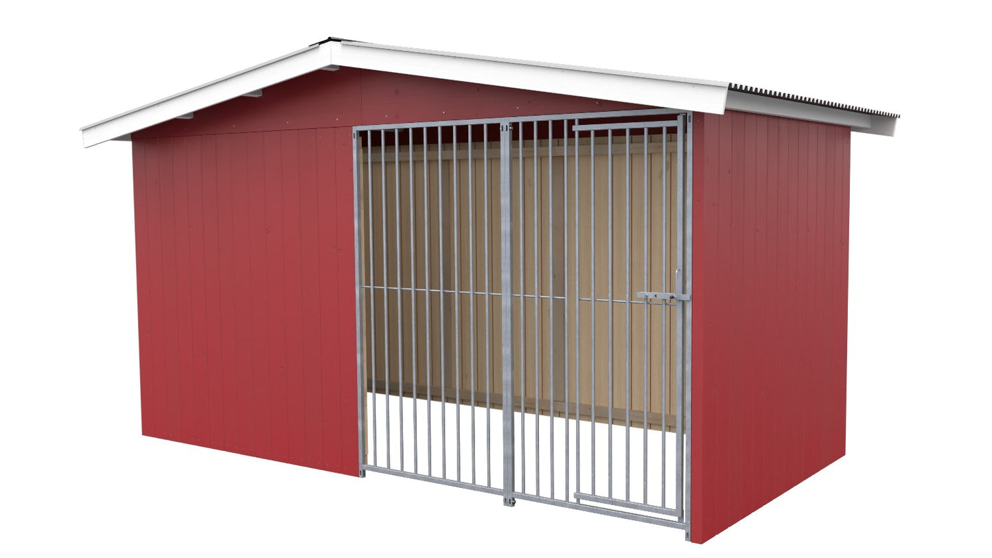 Villa Massivholz-Hundezwinger 2 x 4 m | SAUERLAND