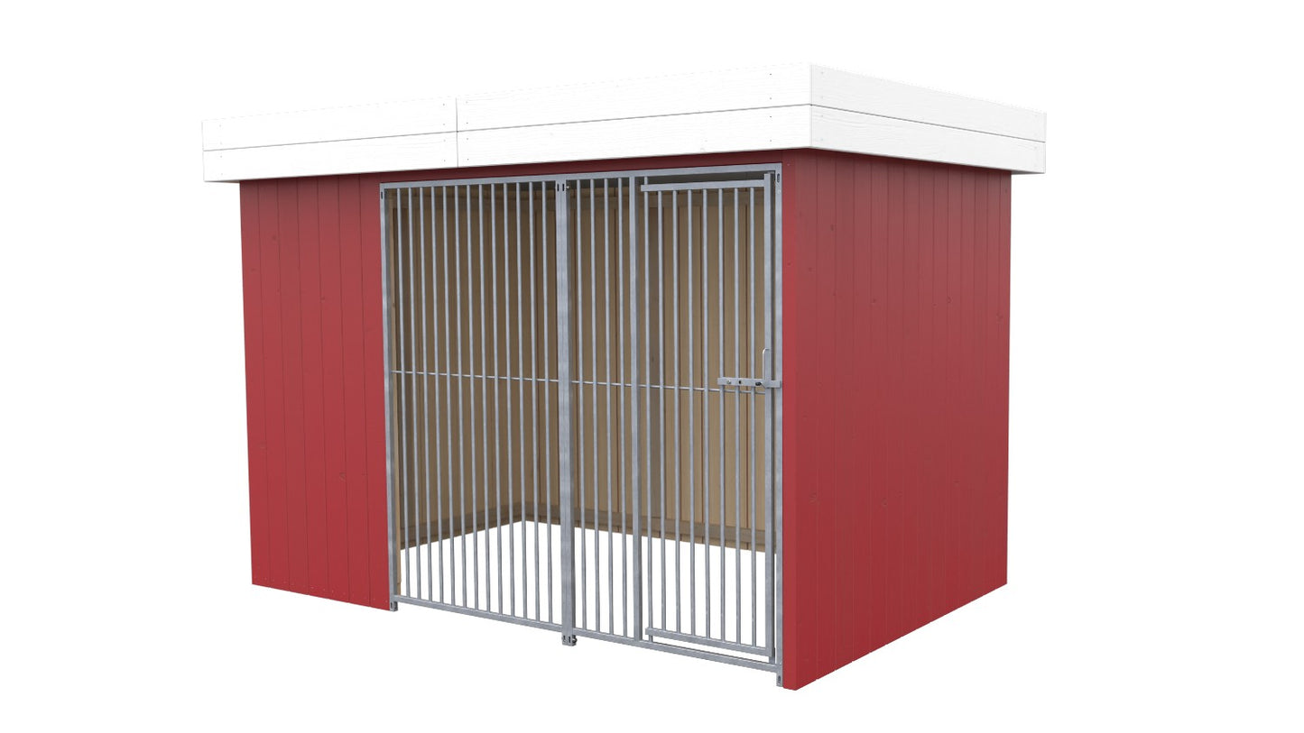 Villa Massivholz-Hundezwinger 2 x 3 m | SAUERLAND
