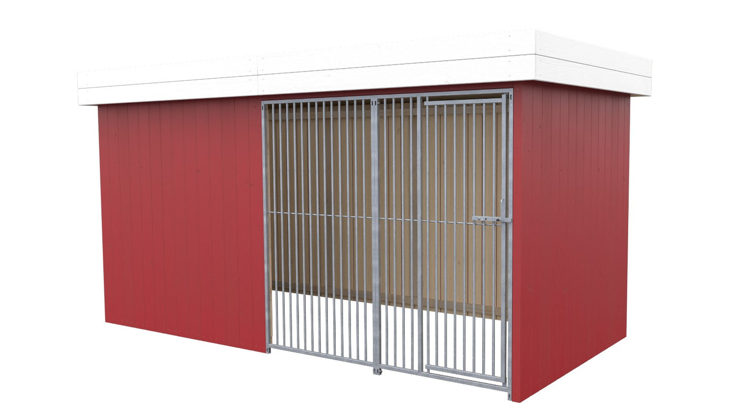 Villa Massivholz-Hundezwinger 2 x 4 m | SAUERLAND