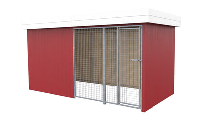 Villa Massivholz-Hundezwinger 2 x 4 m | SAUERLAND