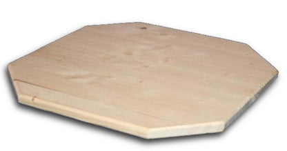 Welpen-Wackelbrett 40x40 cm aus Holz naturbelassen, Activity Motorik-Spielzeug für Hunde