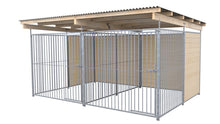 SAUERLAND Hundezwinger Doppelzwinger 3 x 4 m mit Dach