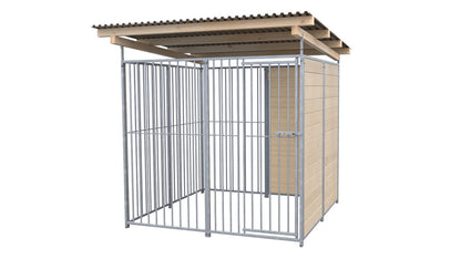 SAUERLAND Hundezwinger 2 x 2 m mit Dach