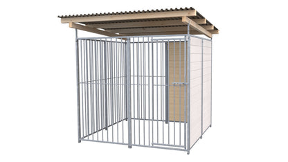 SAUERLAND Hundezwinger 2 x 2 m mit Dach