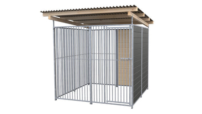 SAUERLAND Hundezwinger 2 x 2 m mit Dach