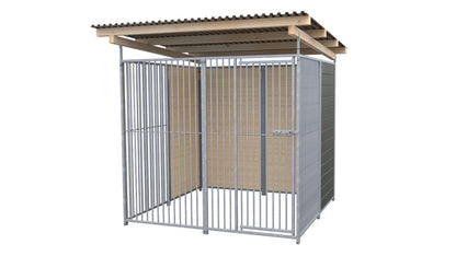 SAUERLAND Hundezwinger 2 x 2 m mit Dach