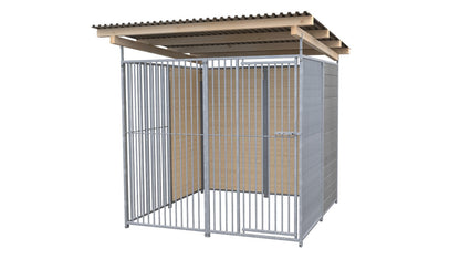 SAUERLAND Hundezwinger 2 x 2 m mit Dach