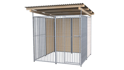 SAUERLAND Hundezwinger 2 x 2 m mit Dach