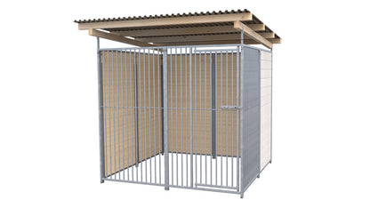 SAUERLAND Hundezwinger 2 x 2 m mit Dach