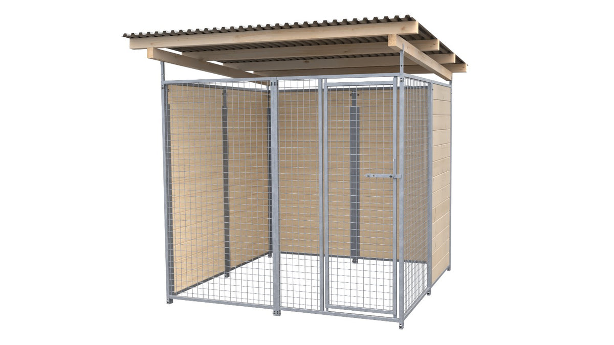 SAUERLAND Hundezwinger 2 x 2 m mit Dach