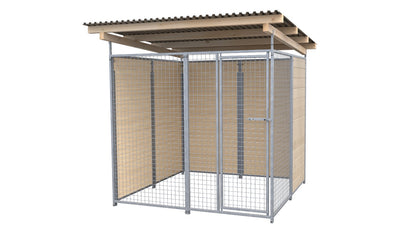 SAUERLAND Hundezwinger 2 x 2 m mit Dach