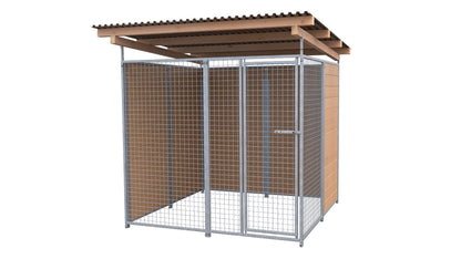 SAUERLAND Hundezwinger 2 x 2 m mit Dach