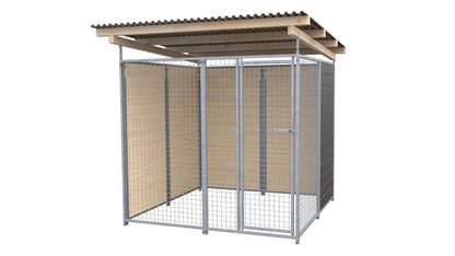 SAUERLAND Hundezwinger 2 x 2 m mit Dach