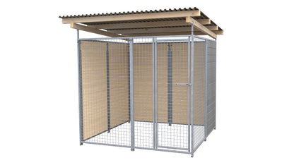 SAUERLAND Hundezwinger 2 x 2 m mit Dach