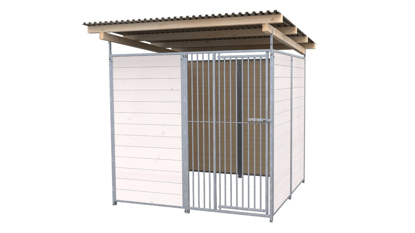 SAUERLAND Hundezwinger 2 x 2 m mit Dach
