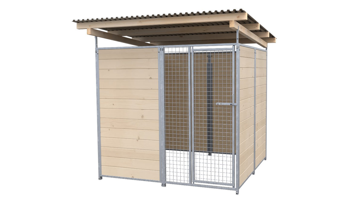 SAUERLAND Hundezwinger 2 x 2 m mit Dach