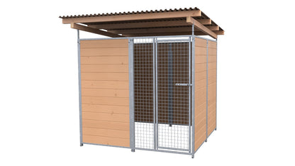 SAUERLAND Hundezwinger 2 x 2 m mit Dach