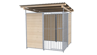 SAUERLAND Hundezwinger 2 x 2 m mit Dach