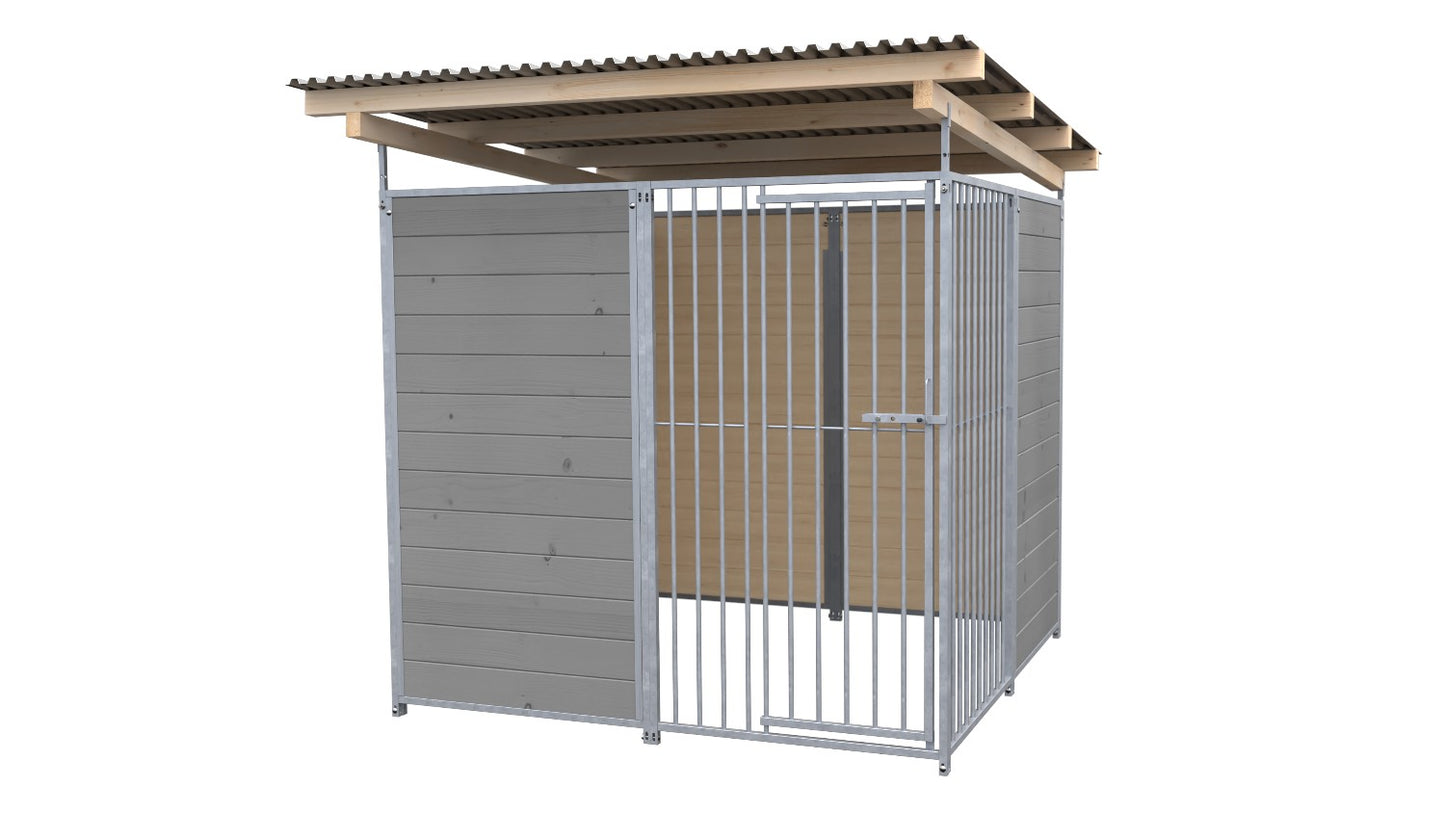 SAUERLAND Hundezwinger 2 x 2 m mit Dach
