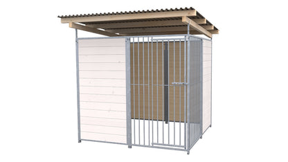SAUERLAND Hundezwinger 2 x 2 m mit Dach
