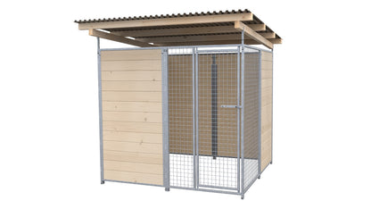 SAUERLAND Hundezwinger 2 x 2 m mit Dach