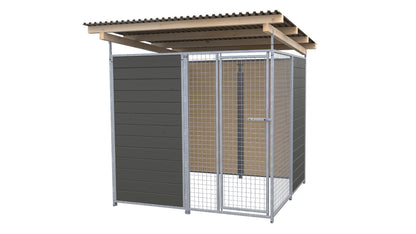 SAUERLAND Hundezwinger 2 x 2 m mit Dach