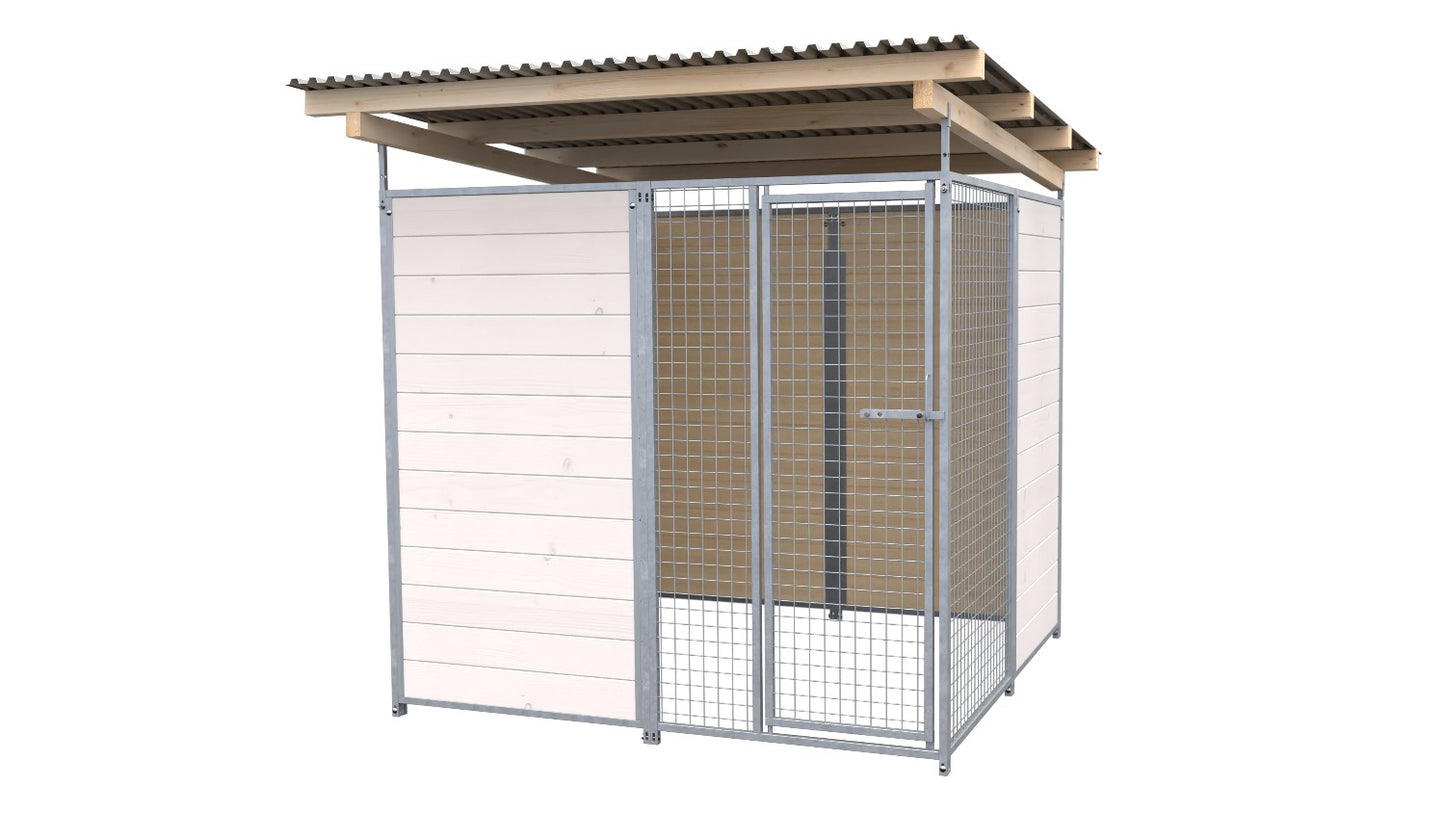 SAUERLAND Hundezwinger 2 x 2 m mit Dach