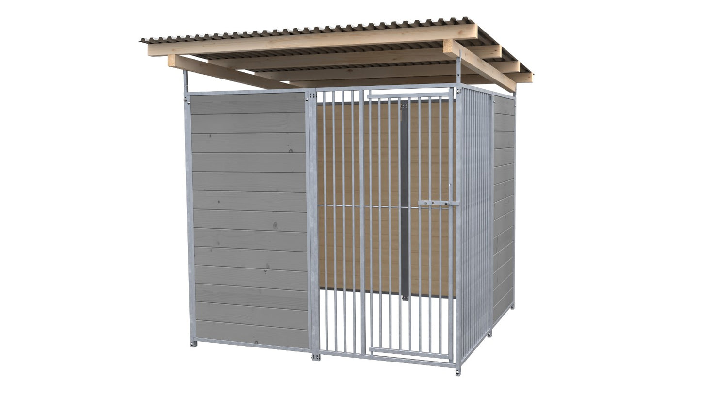 SAUERLAND Hundezwinger 2 x 2 m mit Dach