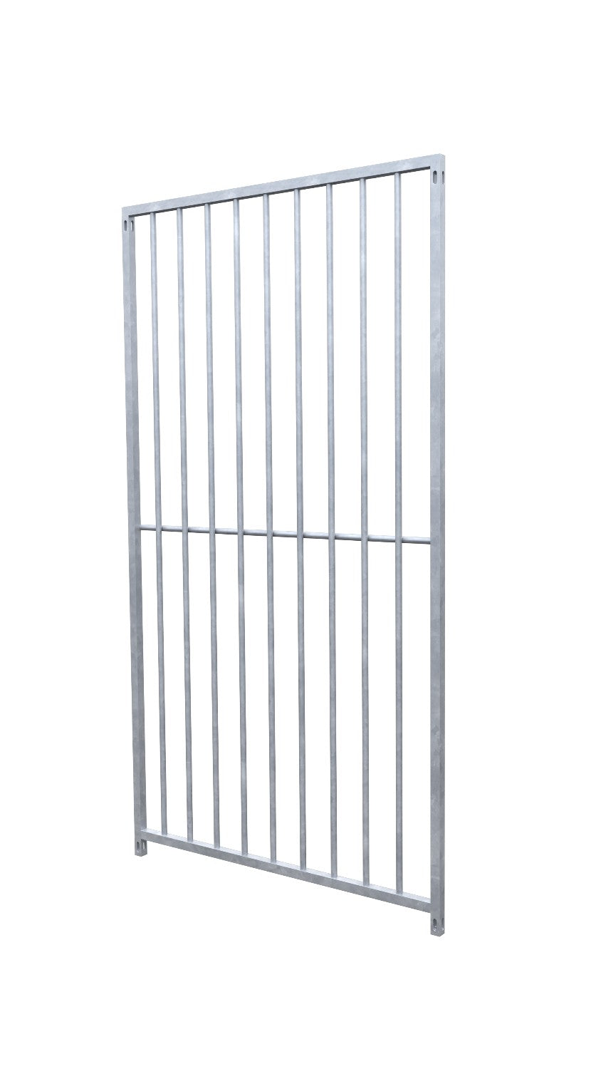 Preisstar Hundezwinger Rohrstab-Elemente 8 cm Rohrabstand