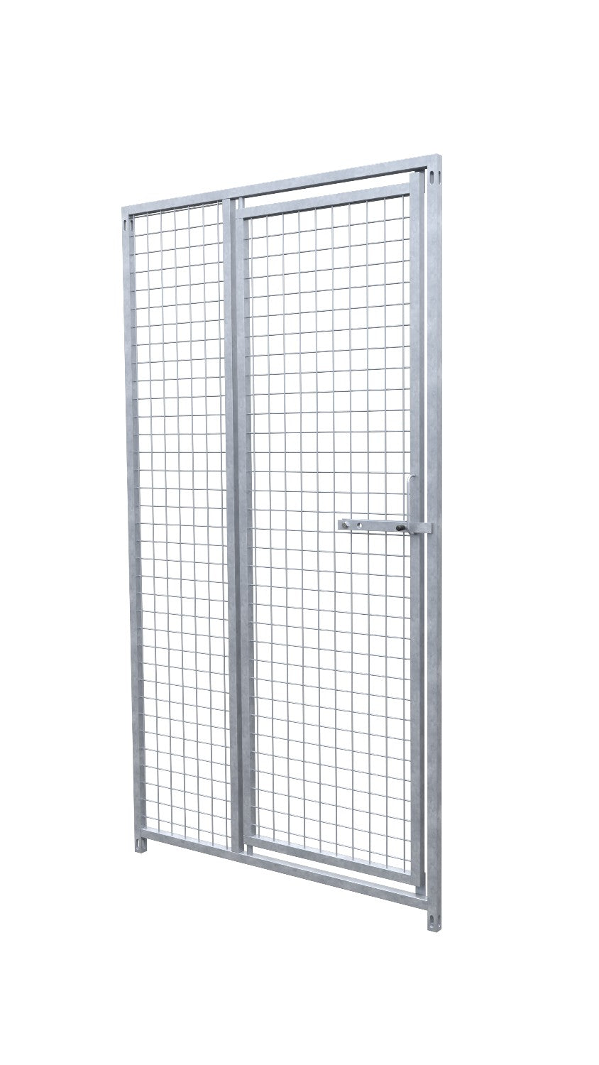 Preisstar Hundezwinger Gitter-Elemente mit Tür 5x5 cm Maschenweite