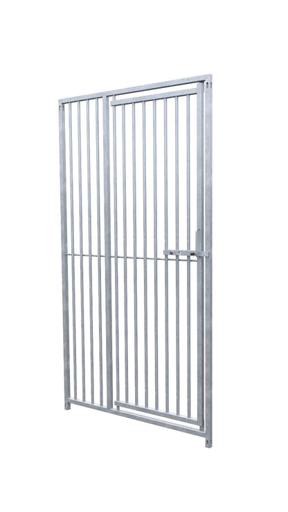Preisstar Hundezwinger Rohrstab-Elemente mit Tür 5 cm Rohrabstand