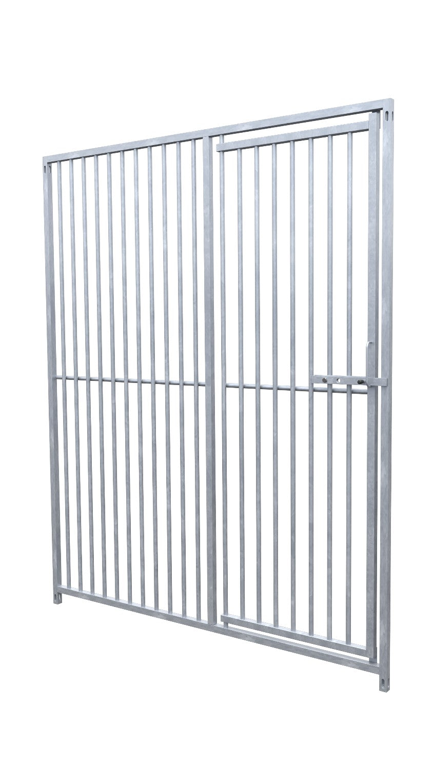 Preisstar Hundezwinger Rohrstab-Elemente mit Tür 5 cm Rohrabstand