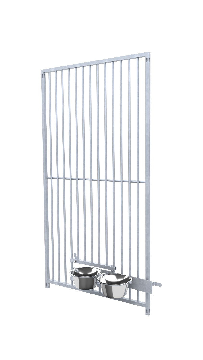 Hundezwinger Rohrstabelement 5 cm mit Futterset 1,84 x 1,0 m Preisstar