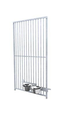 Hundezwinger Rohrstabelement 5 cm mit Futterset 1,84 x 1,0 m Preisstar