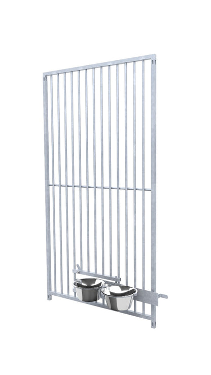 Hundezwinger Rohrstabelement 5 cm mit Futterset 1,84 x 1,0 m Preisstar