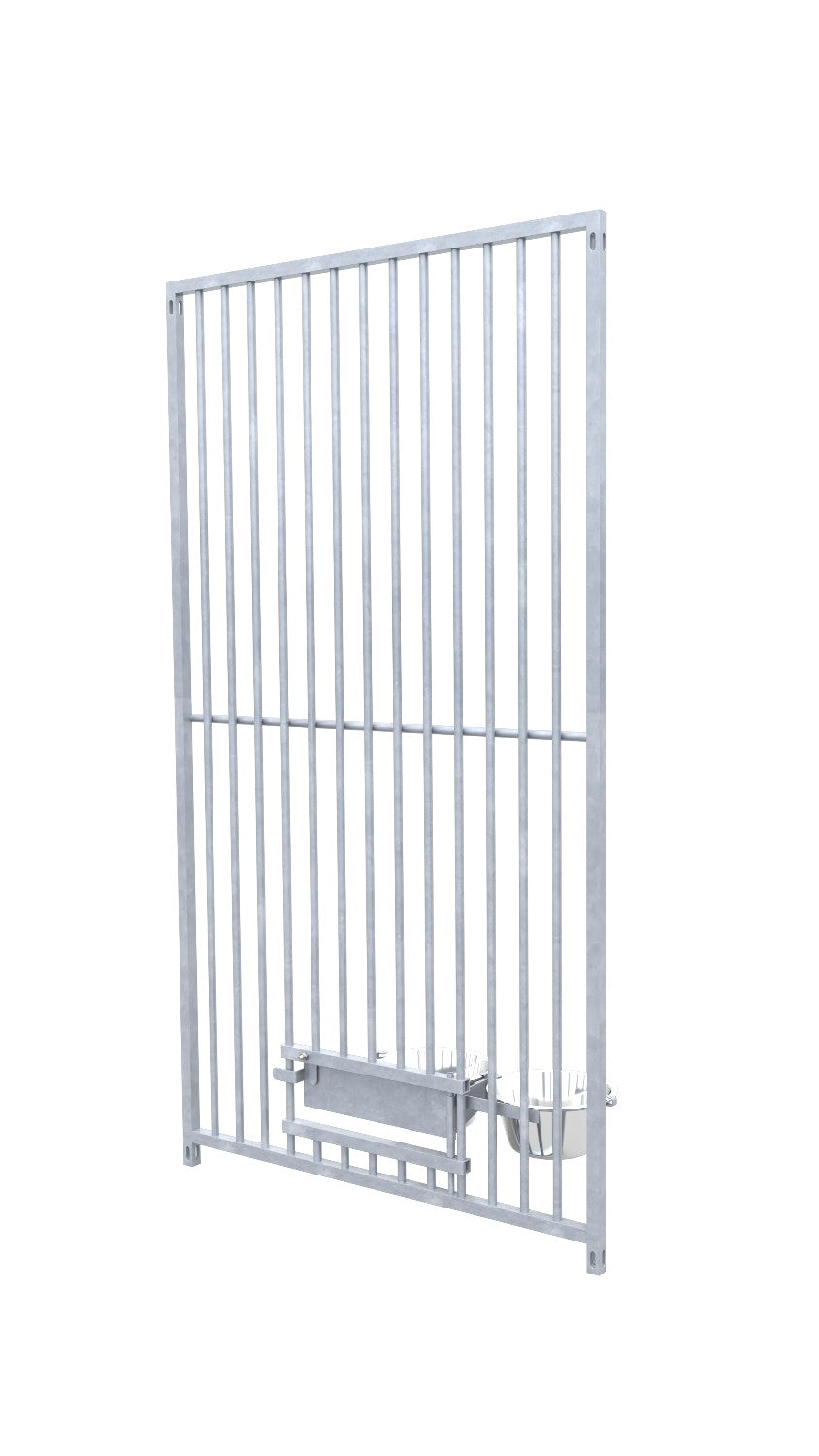 Hundezwinger Rohrstabelement 5 cm mit Futterset 1,84 x 1,0 m Preisstar