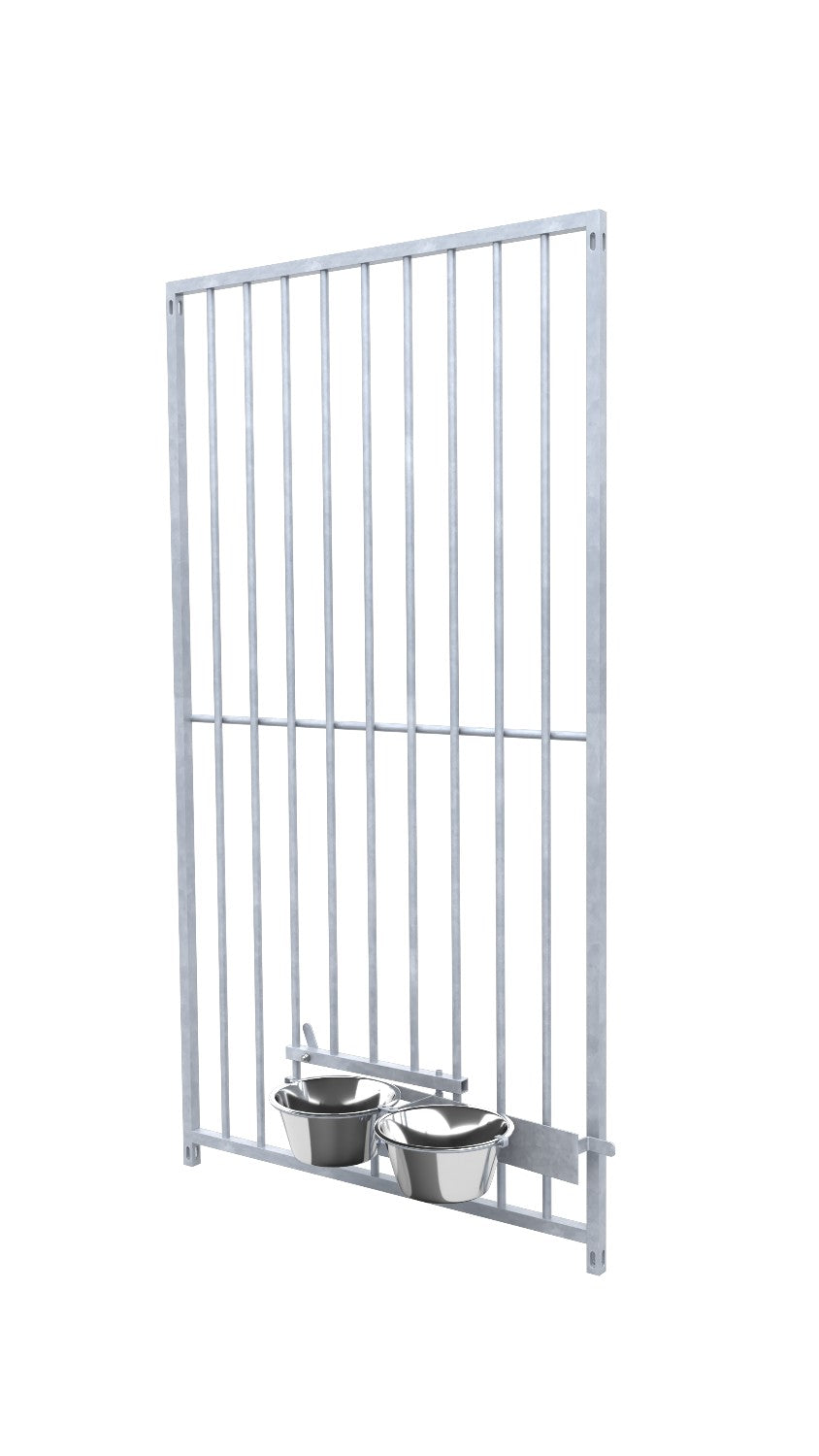 Hundezwinger Rohrstabelement 8 cm mit Futterset 1,84 x 1,0 m Preisstar