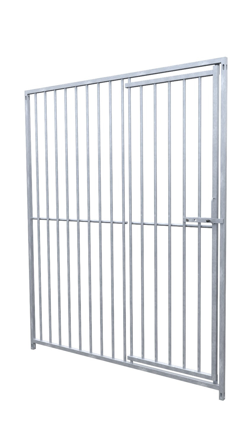 Preisstar Hundezwinger Rohrstab-Elemente mit Tür 8 cm Rohrabstand