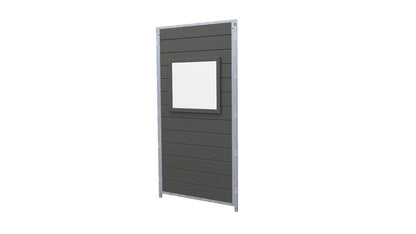 Hundezwinger Holzelemente Sonderserie mit Fenster