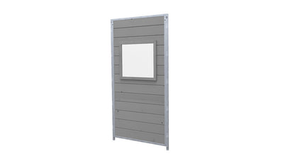 Hundezwinger Holzelemente Sonderserie mit Fenster
