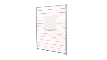 Hundezwinger Holzelemente Sonderserie mit Fenster