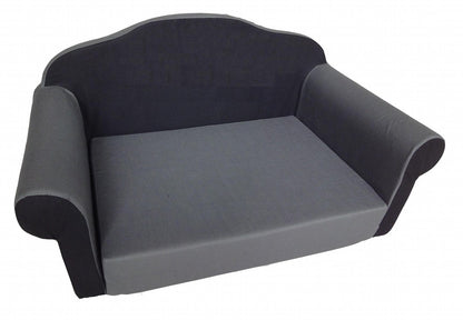 Hundesofa / Katzensofa, ausklappbar mit Textilbezug