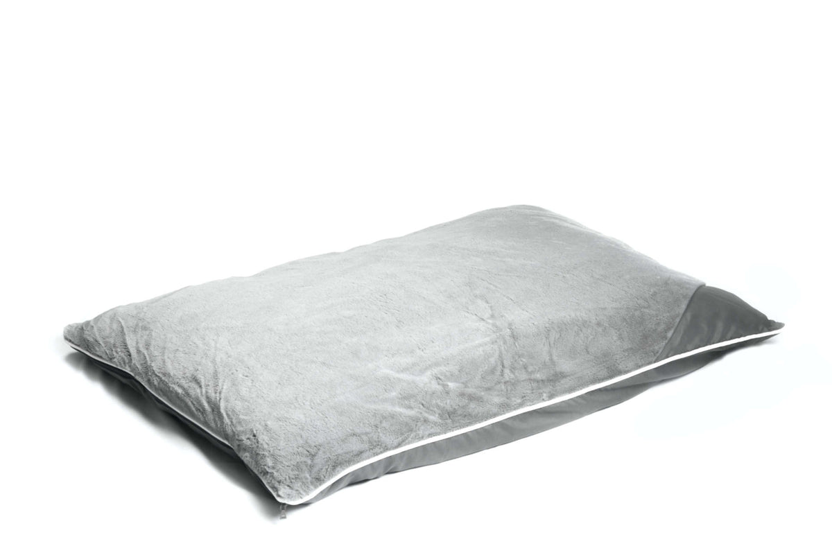 Hundebett / Hundekissen XXL grau, 112x81 cm, Wendekissen