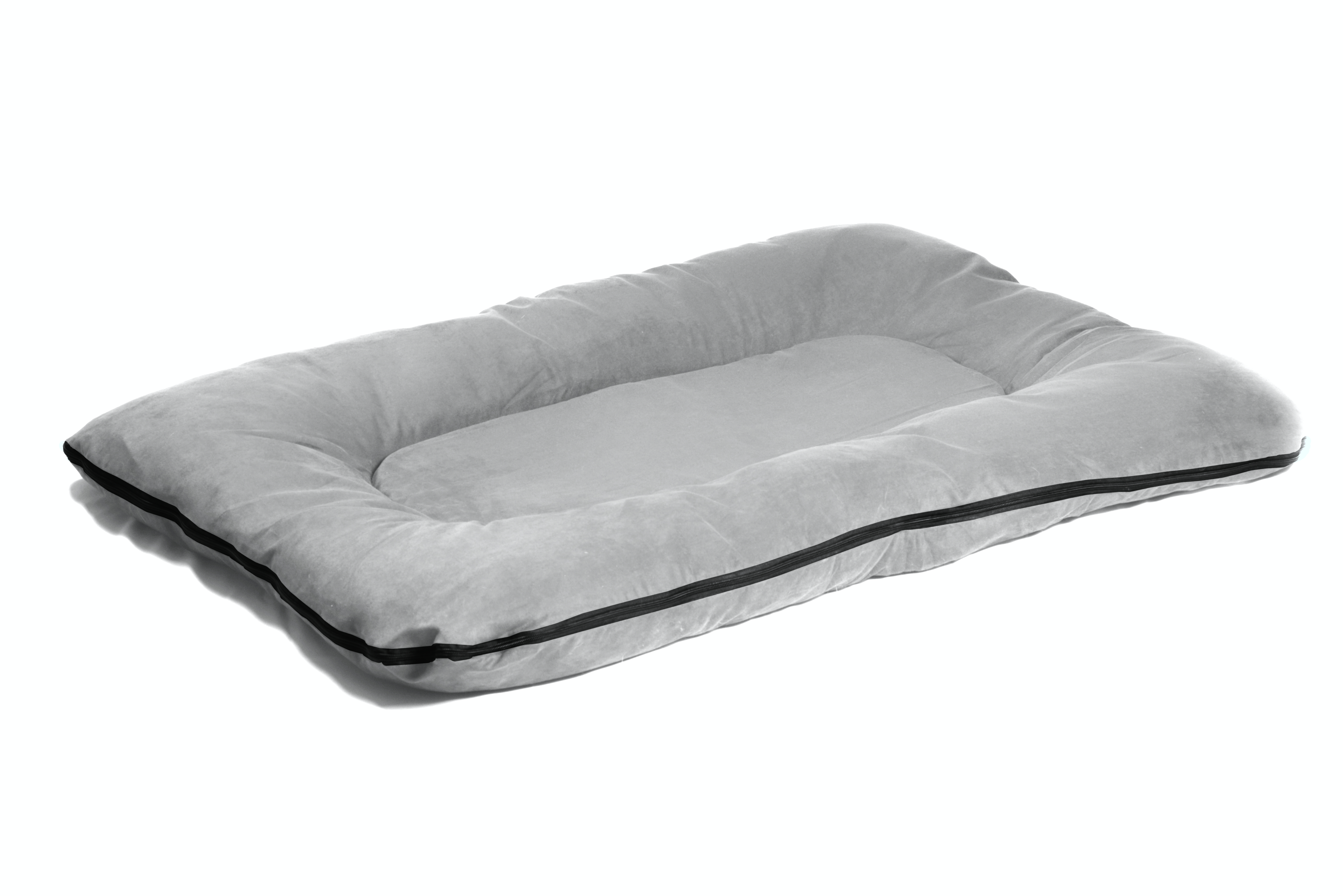 Hundebett / Hundekissen XXL grau, 120x80 cm, 10 cm hoch